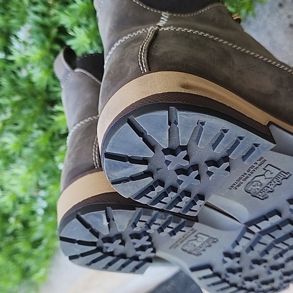 Timberland PRO Alloy Toe A5525 Olive Green Boots SZ 9.5 NWOT - Picture 11 of 13